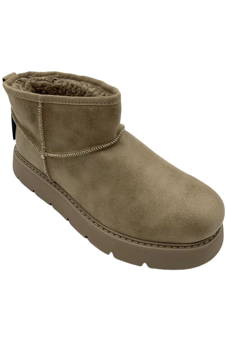 Skechers Keepsakes Lite Snow Bird Casual Boots Taupe - Medium